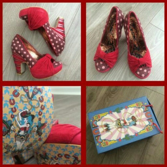 Irregular Choice IC O'clock shoes size 39