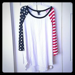 American flag shirt!
