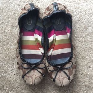 Coach flats
