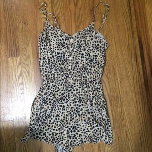 cheetah romper!