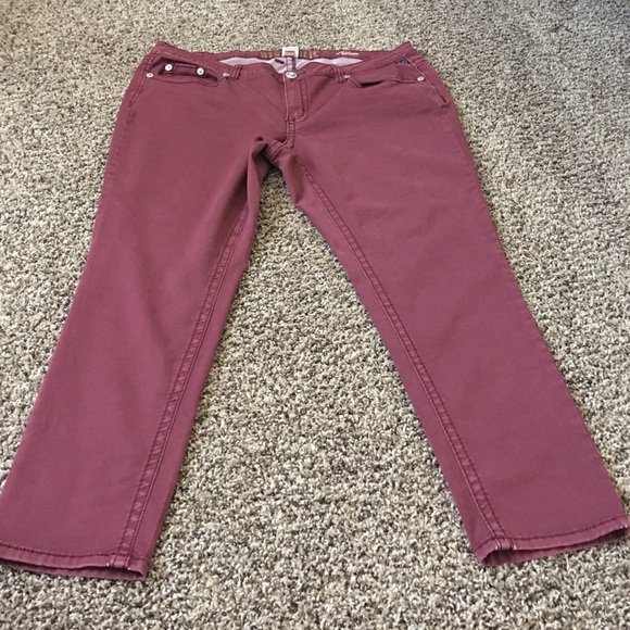 Hydraulic Denim - Hydraulic Addison Super Skinny Colored Jeans 24w