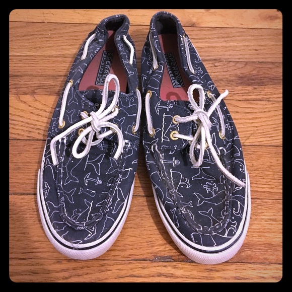 Size 8 nautical sperrys