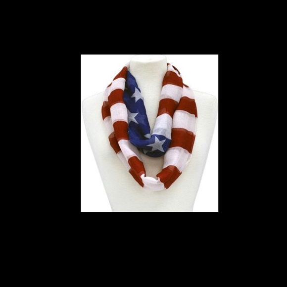 US flag Infinity Scarf