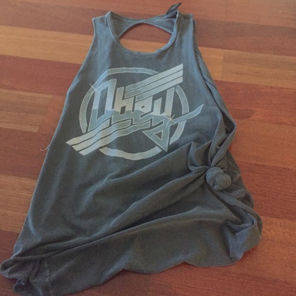 Buckle Tops - Obey tank