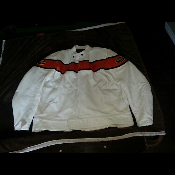 MADE in USA men's genuine leather jacket