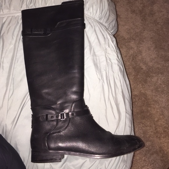 BCBG black tall boots