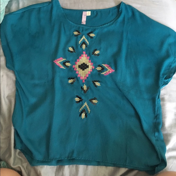 Blue top