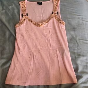 Pink tank top