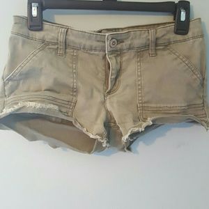 Green Cargo Shorts