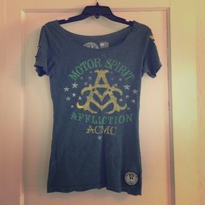 Distressed Affliction Tee