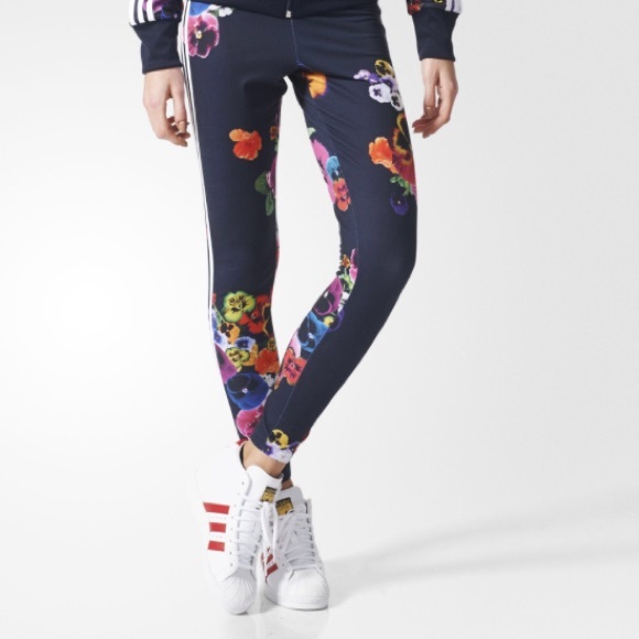 Adidas Original Flower Leggings