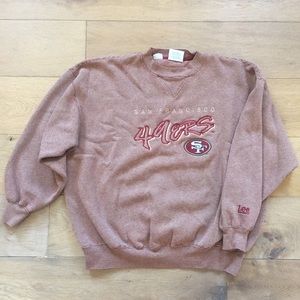 Vintage Lee Sport 49ers Sweater Mens