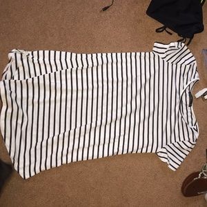 Tshirt striped dress
