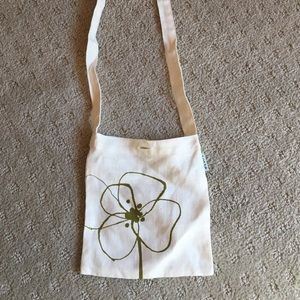 Linen Lotta Jansdotter cross body mini-bag