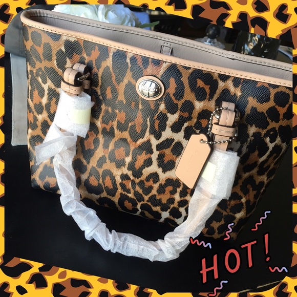 Authentic Coach bag - adorable size and print