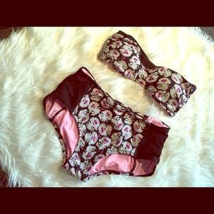 Marilyn Monroe Betsey Johnson High-waited Bikini