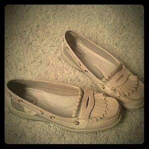 Sperry Top Sider- Tan leather , Women's boat shoes