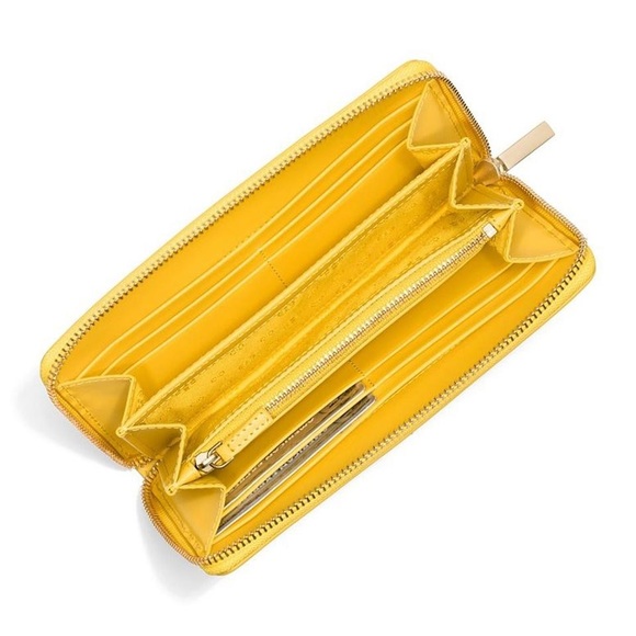 Tory Burch Block-T Zip Continental Wallet - Picture 2 of 4
