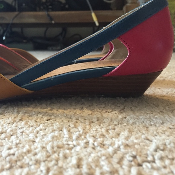 Multicolored Nine West Sapphireff Open Toe Sandals - Picture 3 of 4