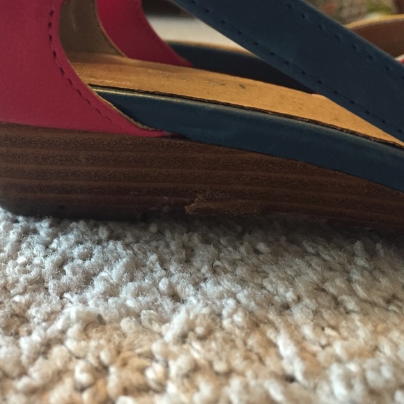 Multicolored Nine West Sapphireff Open Toe Sandals - Picture 4 of 4