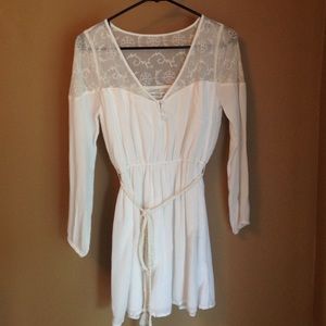 White Abercrombie and Fitch dress!