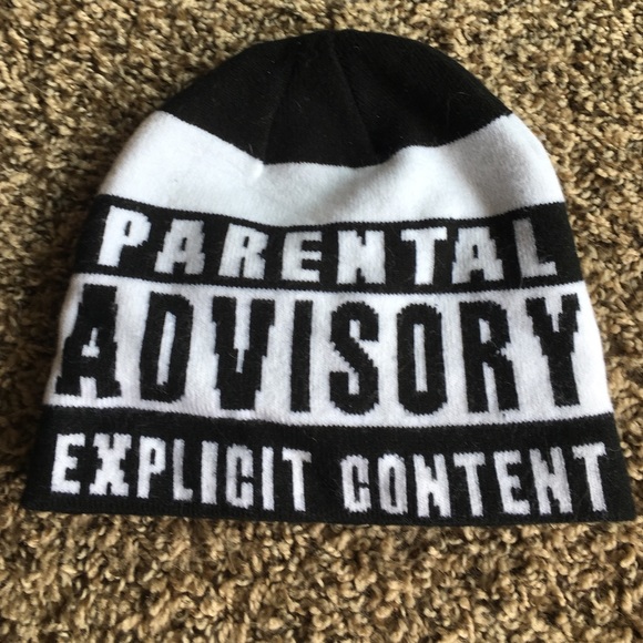 Parental advisory beanie