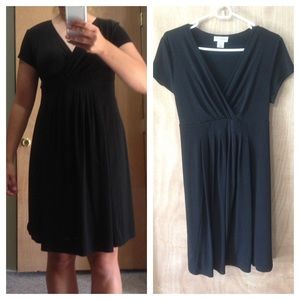 Motherhood Maternity black dress size Large