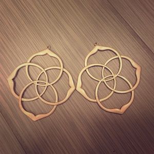 Kendra Scott Logo Hoops
