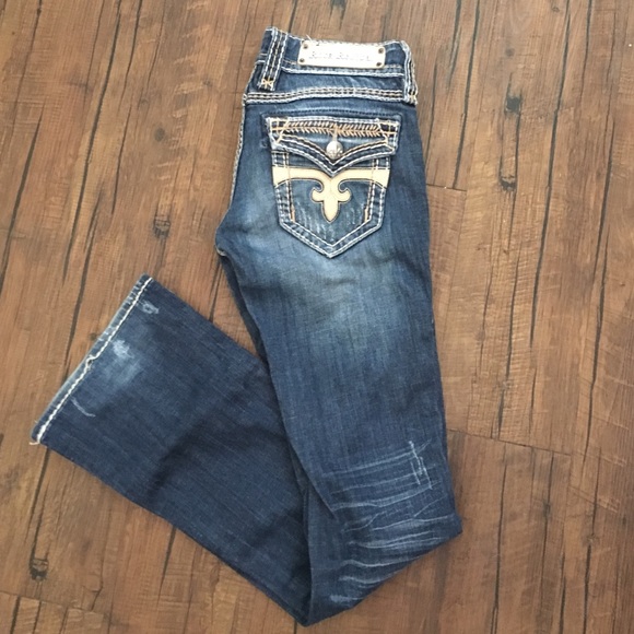 Rock Revival jeans; boot cut-Dara