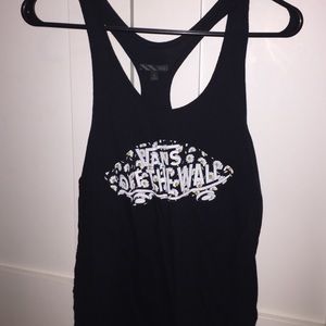 Vans black Women's tank top!