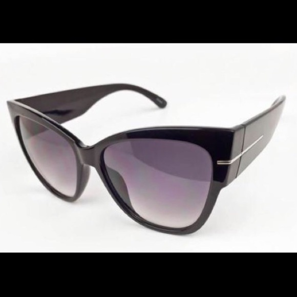 Retro Cat Eye Pin Up Anoushka X-Large Sunglasses - Picture 2 of 4