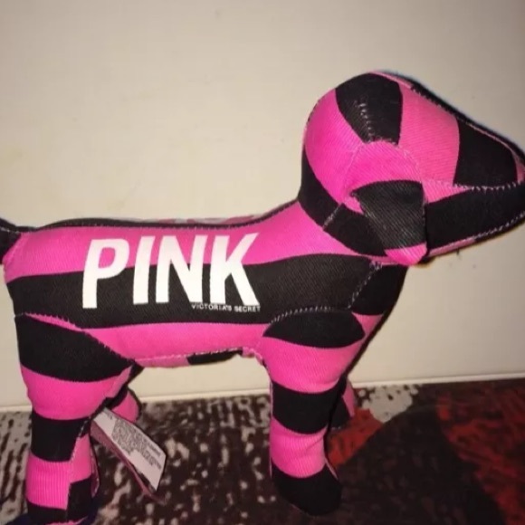 Victoria's Secret Pink Love black pink mini dog