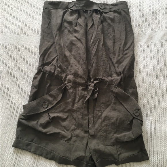 BCBG MaxAzria strapless jumper
