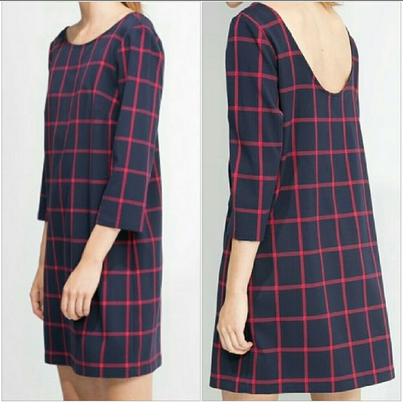 Mango Dresses & Skirts - Plaid Shift Dress✔Final Price☄