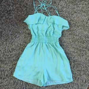 Mint bcbgeneration romper