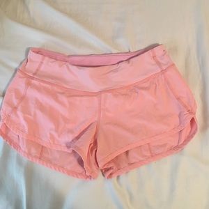 Lulu lemon pink shorts