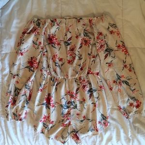 Off the Shoulder Romper