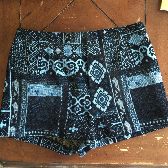 High waisted shorts