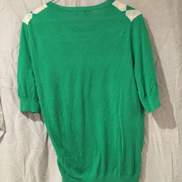 J. Crew plaid sweater size L - Picture 4 of 4