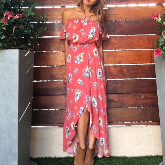 • SOLD • Amalfi Floral Dress - Picture 3 of 4