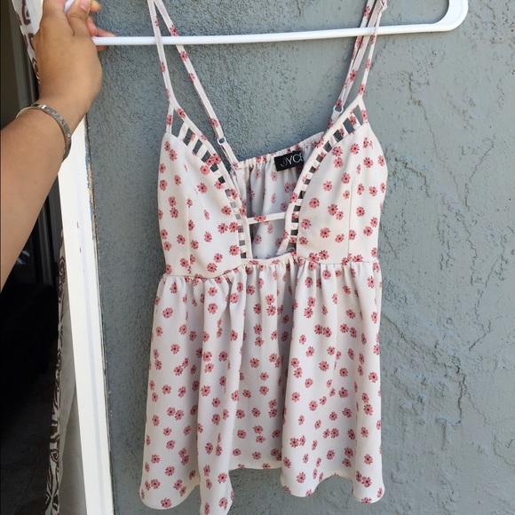 JOYCE floral blouse tank