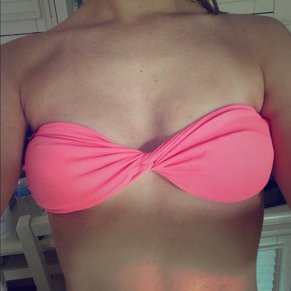 Victoria's Secret twisted strapless bikini top