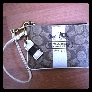 Authentic Coach Wristlet