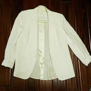 Club Monaco white blazer