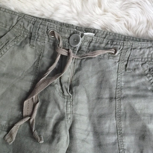 Linen Drawstring Pants - Picture 4 of 4