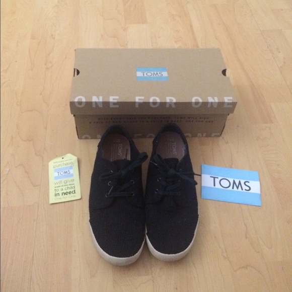 Toms Paseo Black Shoes