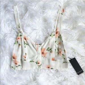 💗Floral Crop Top💗