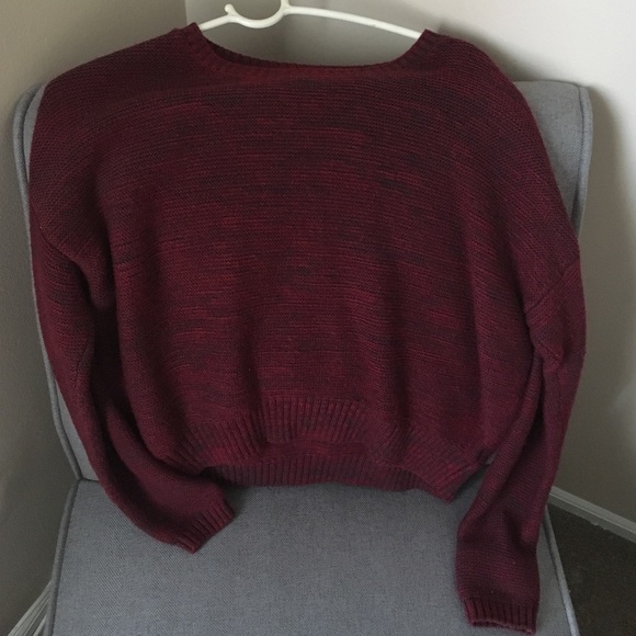 Red sweater from Target