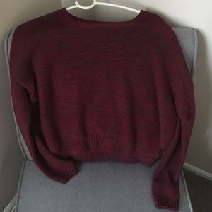 Red sweater from Target