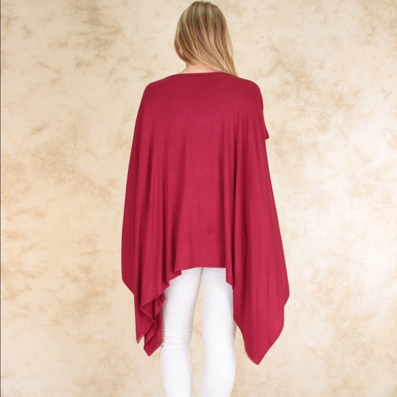 Over sized draped top - Picture 3 of 3